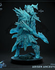 Arisen Ancestor - Frostwilds Pt 2 - 3d Printed Miniature by Mammoth Factory