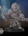 Barbarian Warband - 3d Printed Miniature by DiceHeads