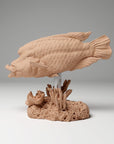 Napoleon Humphead Wrasse - 3d Printed 1/24 Scale Miniature by Animal Den