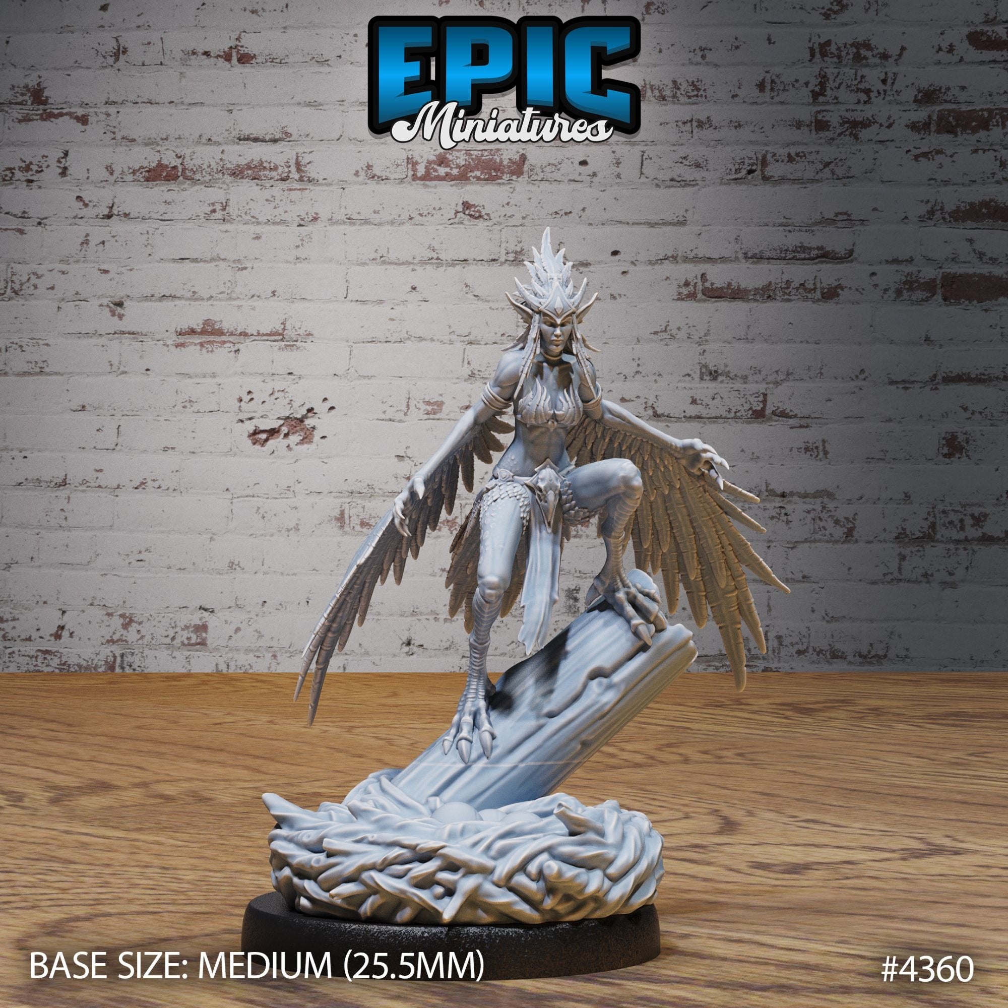 Harpy - 3d Printed by Epic Miniatures