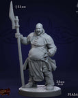 Peasants - 3d Printed Miniature by Mammoth Factory