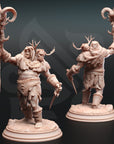 Droggod Ettin Savages - 3d Printed Miniature by DM Stash