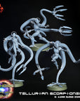 Tellurian Scorpiones - 3d Printed Miniature by Crippled God Foundry