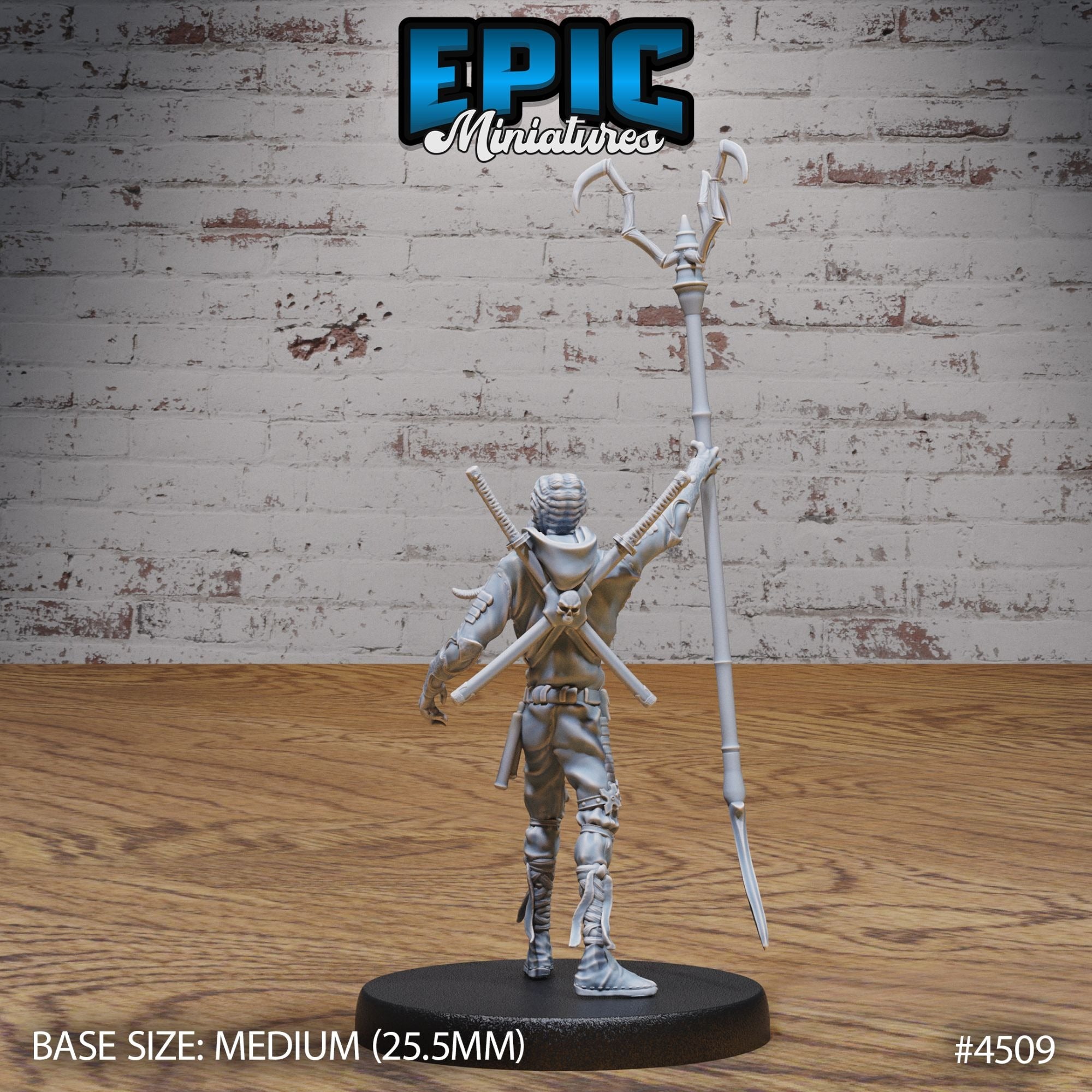 Mind Eater Adventurer - 3d Printed Miniature Sculpted by Epic Miniatures