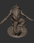 Hook Horror - 3d Printed Miniature sculpted by Bite the Bullet