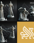 four different views of a statue, each depicting a different pose or action. The statues are in various positions, such as standing, kneeling, and interacting with each other. The image is a collage of four separate images, and there are no descriptions provided.