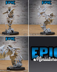 Fire Ghost Skeleton - 3d Printed by Epic Miniatures