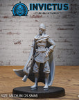 Female Soldier - 3d Printed Miniature Sculpted by Invictus Miniatures