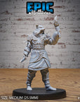 Mountain Wolf Bandit - 3d Printed by Epic Miniatures