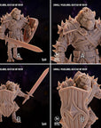 Gnoll Warlord, Avatar of Ruin - 3d Printed Miniature by Arcane Minis