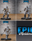 Black Guard Orc - 3d Printed by Epic Miniatures