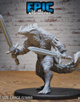 Crocodile Champion - 3d Printed by Epic Miniatures