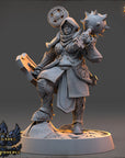 Odile de la Flamme Verte - Renegades of the Iron Phoenix - 3d Printed Miniature sculpted by Daybreak Miniatures