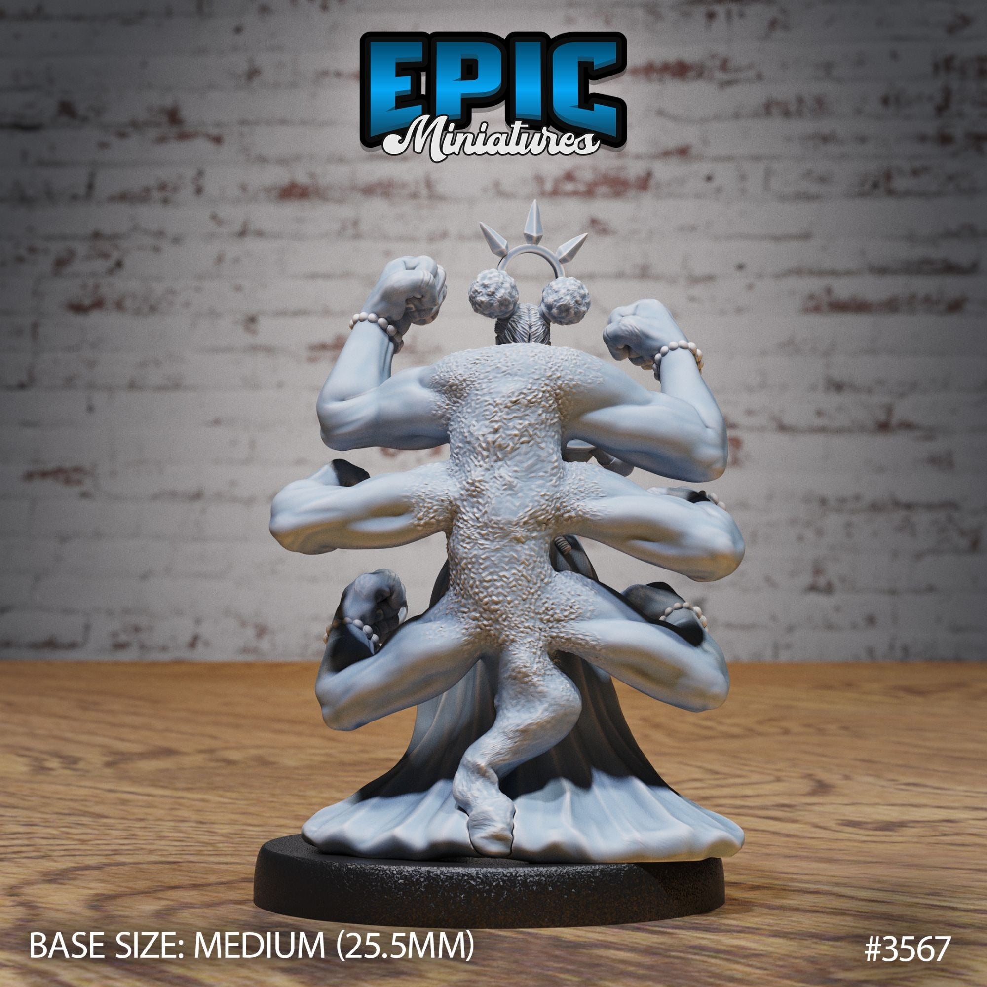 Divine Hands Priestess - 3d Printed by Epic Miniatures