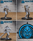 Undead Astronaut - 3d Printed by Invictus Miniatures