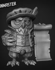 Owlfolk Scholar - 3d Printed Miniature Sculpted by Goon Master Games