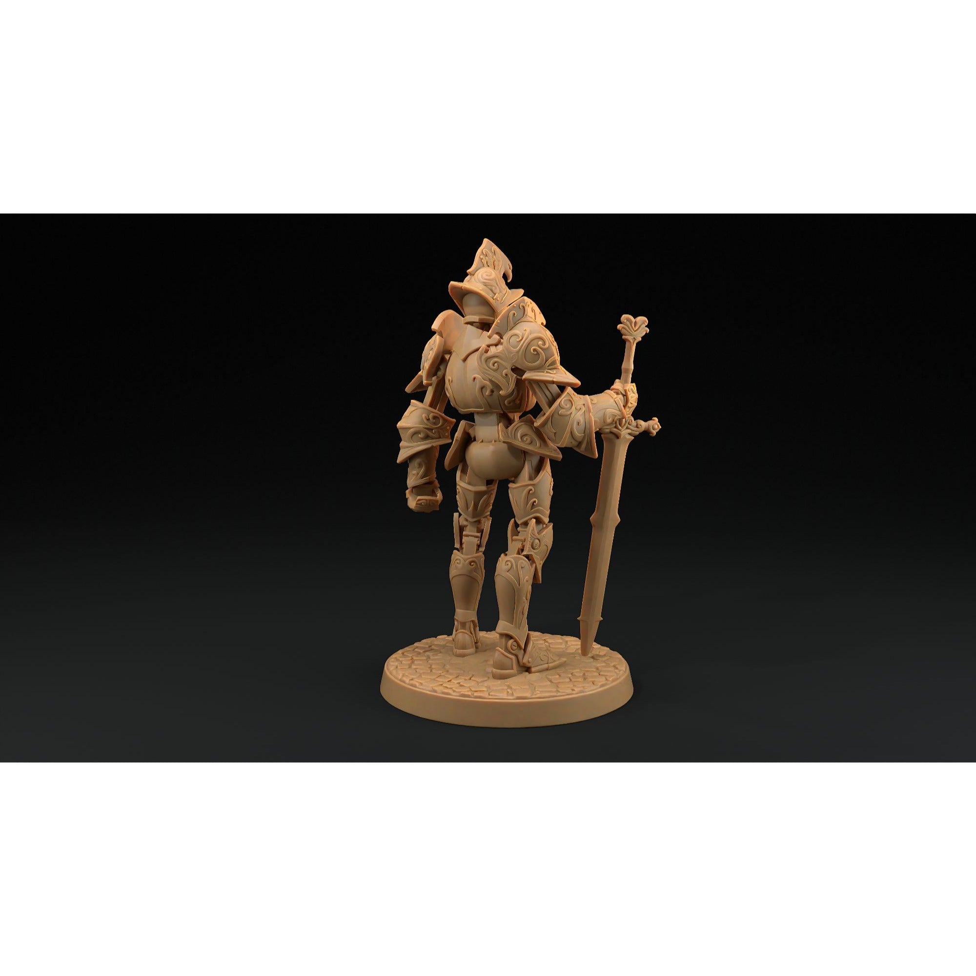 Steel Guardian- 3d Printed Miniature by Dragon Trappers Lodge