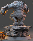 Draknar Bonecrusher - Ironmane Minotaurs of Emberhold - 3d Printed Miniature sculpted by Daybreak Miniatures