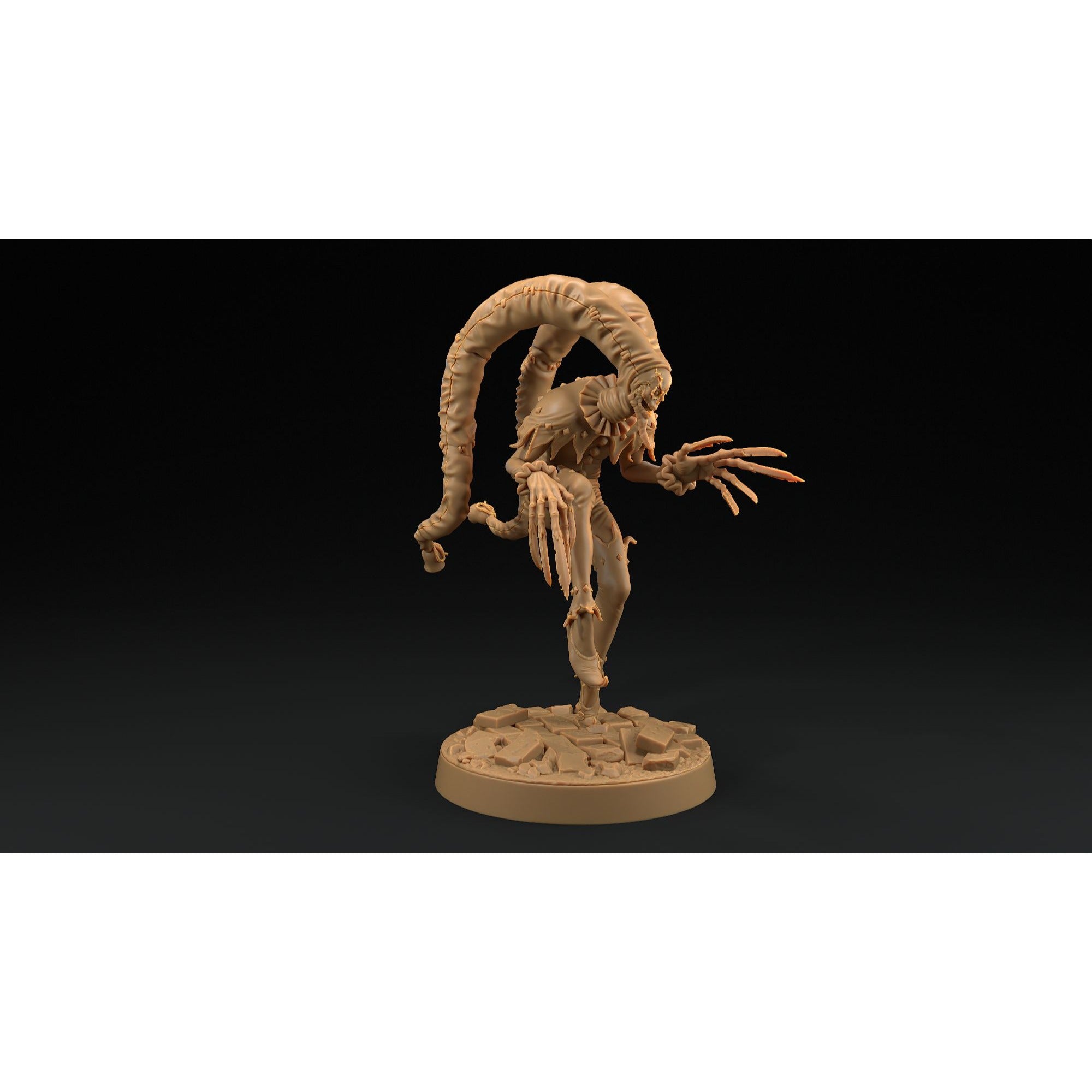 The Red Jester - 3d Printed Miniature by Dragon Trappers Lodge