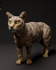 Scottish Wildcat - 3d Printed 1/8 Scale Miniature by Animal Den