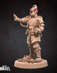 Tiefling Artificer (Female) - 3d Printed Miniature by Bite the Bullet