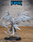 Draconic Demon Gold - 3d Printed Miniature Sculpted by Epic Miniatures