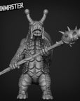 Snailfolk Spearmen - 3d Printed Miniature Sculpted by Goon Master Games