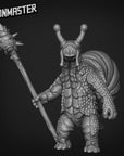 Snailfolk Spearmen - 3d Printed Miniature Sculpted by Goon Master Games