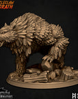 Incarnate of Ursus Mordus - Grizzleclaw Ursorath - 3d Printed Miniature Sculpted by Battle Yak Miniatures