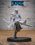 Knight Sir Rollant - 3d Printed by Epic Miniatures