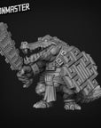 Crocodile Warrior - 3d Printed Miniature by Goon Master Games