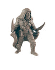 Rogue, Human Male - 3d Printed Miniature Sculpted by EC3D