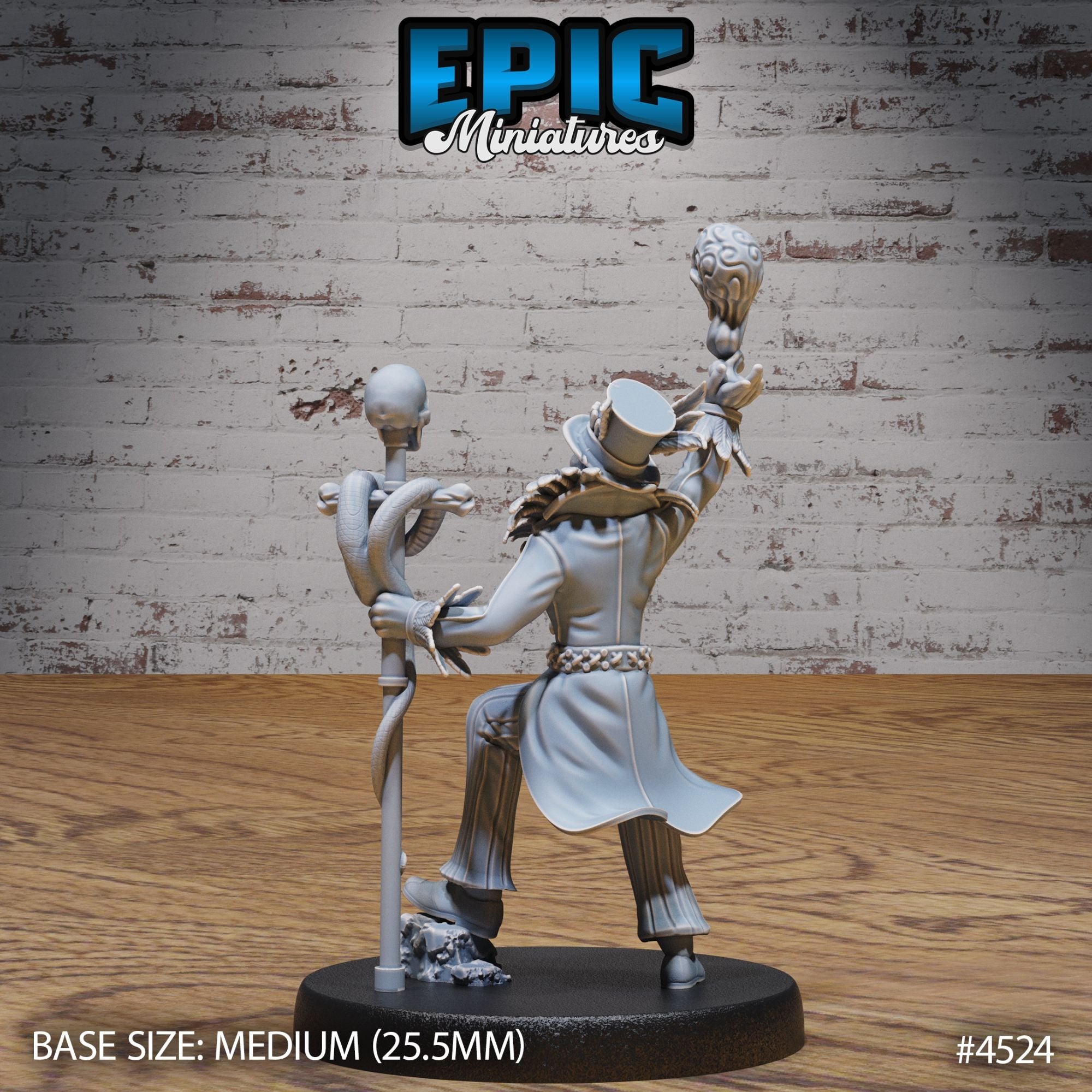 Soul Magician - 3d Printed Miniature Sculpted by Epic Miniatures