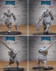 Half-Giant Barbarian - 3d Printed by Epic Miniatures