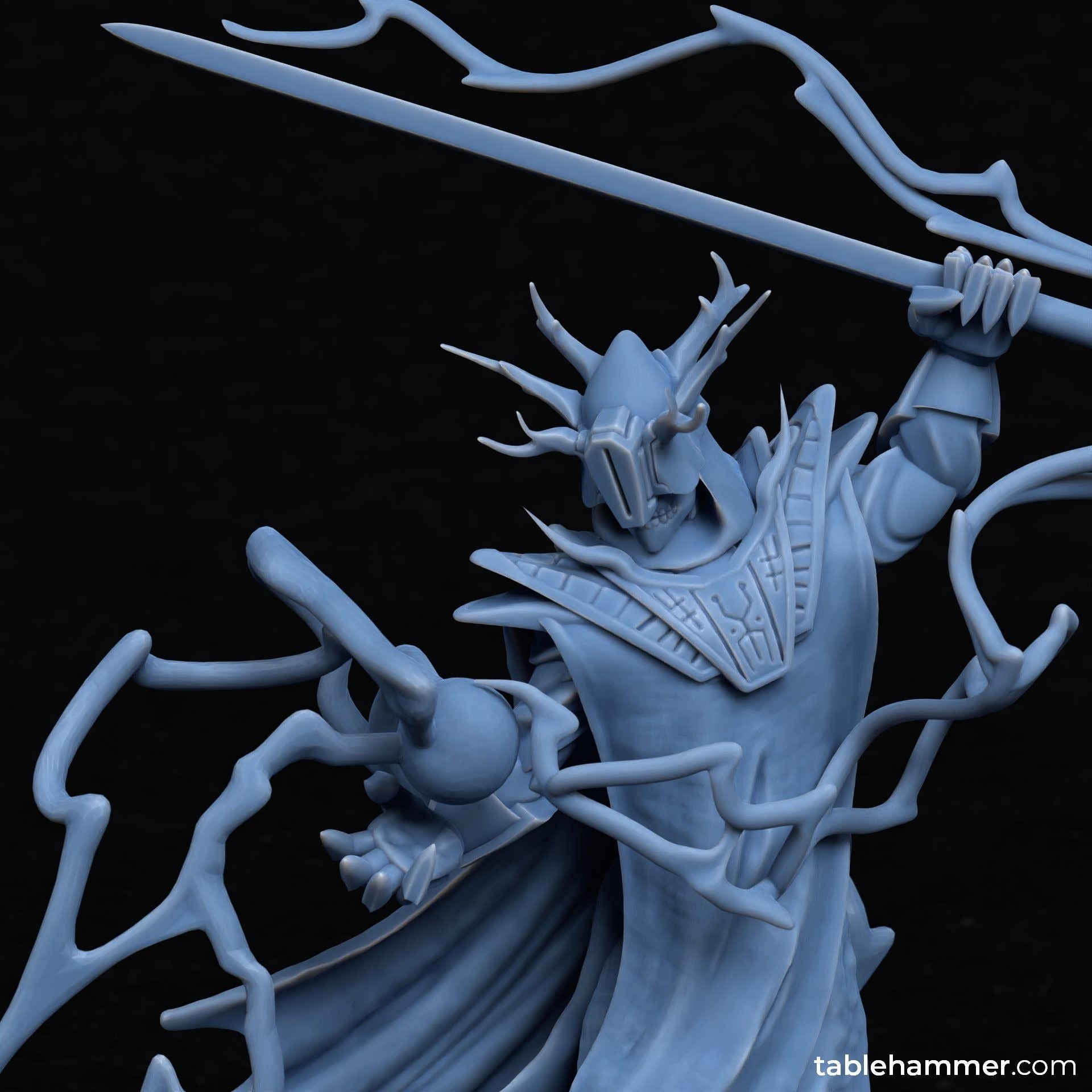 Weaver of Time, Necroyd Shard of the Ancients - 3d Printed Miniature Sculpted by Tablehammer