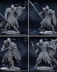 Dralfar Spearmen - 3d Printed Miniature by Mammoth Factory