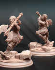 Gatha - Duergar Battlerager Barbarian - 3d Printed Miniature by DM Stash