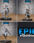 Blue Oni Girl - 3d Printed by Epic Miniatures