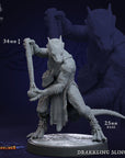 Drakkling Slinger - 3d Printed Miniature by Mammoth Factory