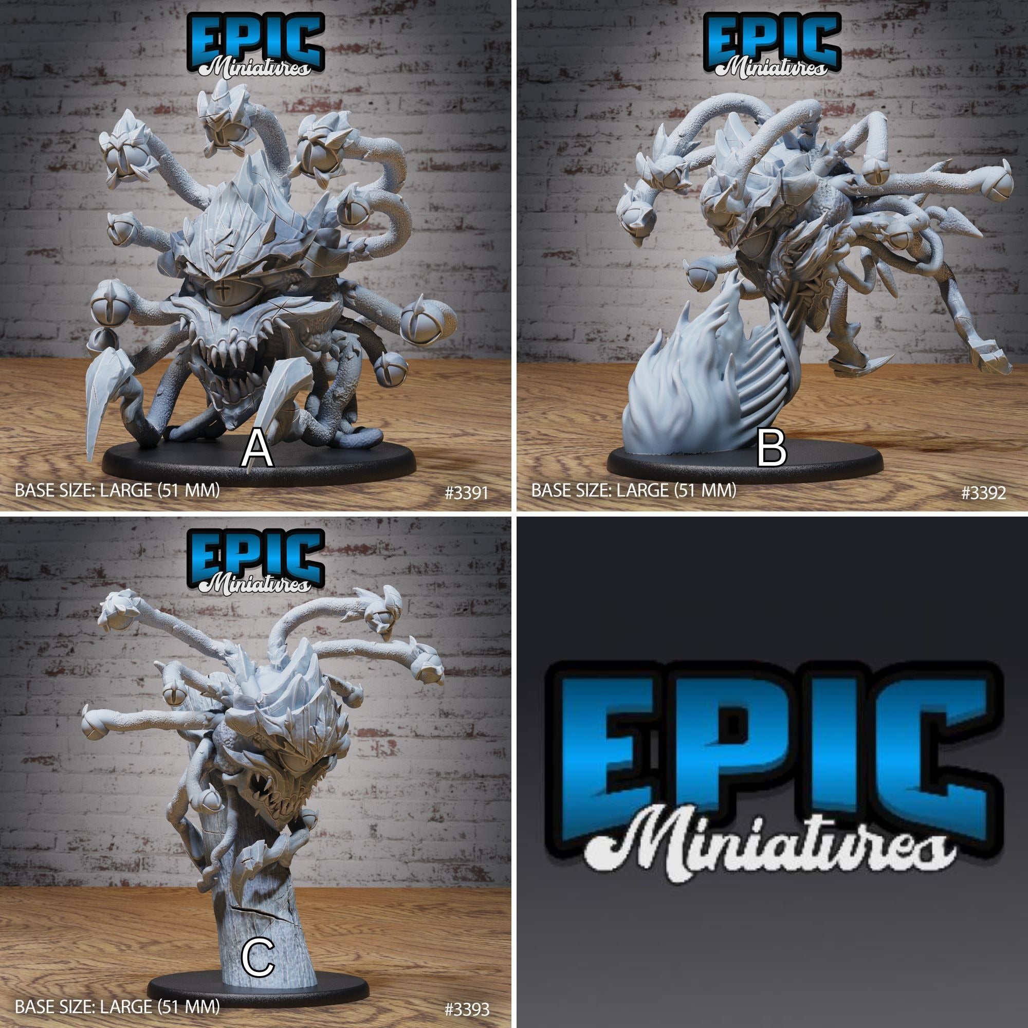 Astral Eye Tyrant - 3d Printed by Epic Miniatures