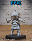 Rage Demon Asura - 3d Printed Miniature Sculpted by Epic Miniatures