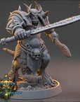 Varnyx Tzlak - Goreborn of Carcass Hollow - 3d Printed Miniature sculpted by Daybreak Miniatures