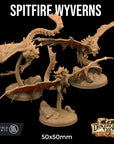 Spitfire Wyverns - 3d Printed Miniature by Dragon Trappers Lodge