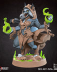 Worgen Warlock - 3d Printed Miniature by Bite the Bullet