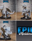 Blue Dragon Wyrmling - 3d Printed by Epic Miniatures