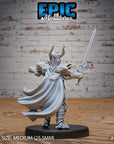 Black Guard Knight - 3d Printed by Epic Miniatures