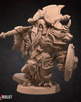 Owlfolk Barbarian - 3d Printed Miniature by Bite the Bullet