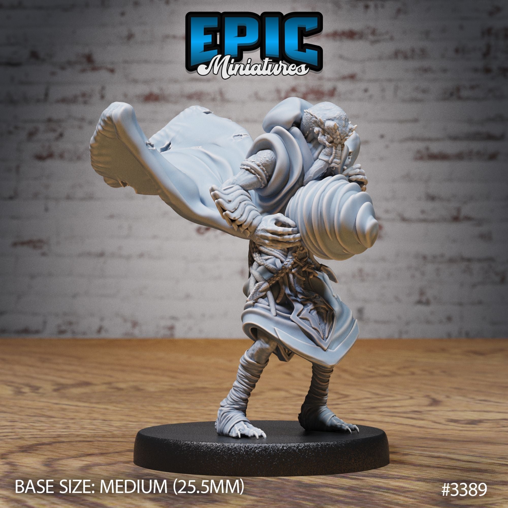 Mind Eater Cult Mage - 3d Printed by Epic Miniatures