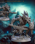 High-Tide Jurakin - Mirmidons of the Death-Tide - 3d Printed Miniature sculpted by Artisan Guild