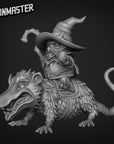 Owlfolk Opossum Mount - 3d Printed Miniature by Goon Master Games